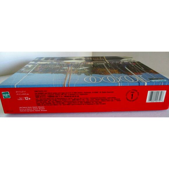 Guild 1000Pc. Jigsaw Puzzle Lake Superior Bay Field Wi. New In Box - Picture 4 of 6